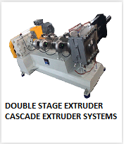 double stage cascade extruder system